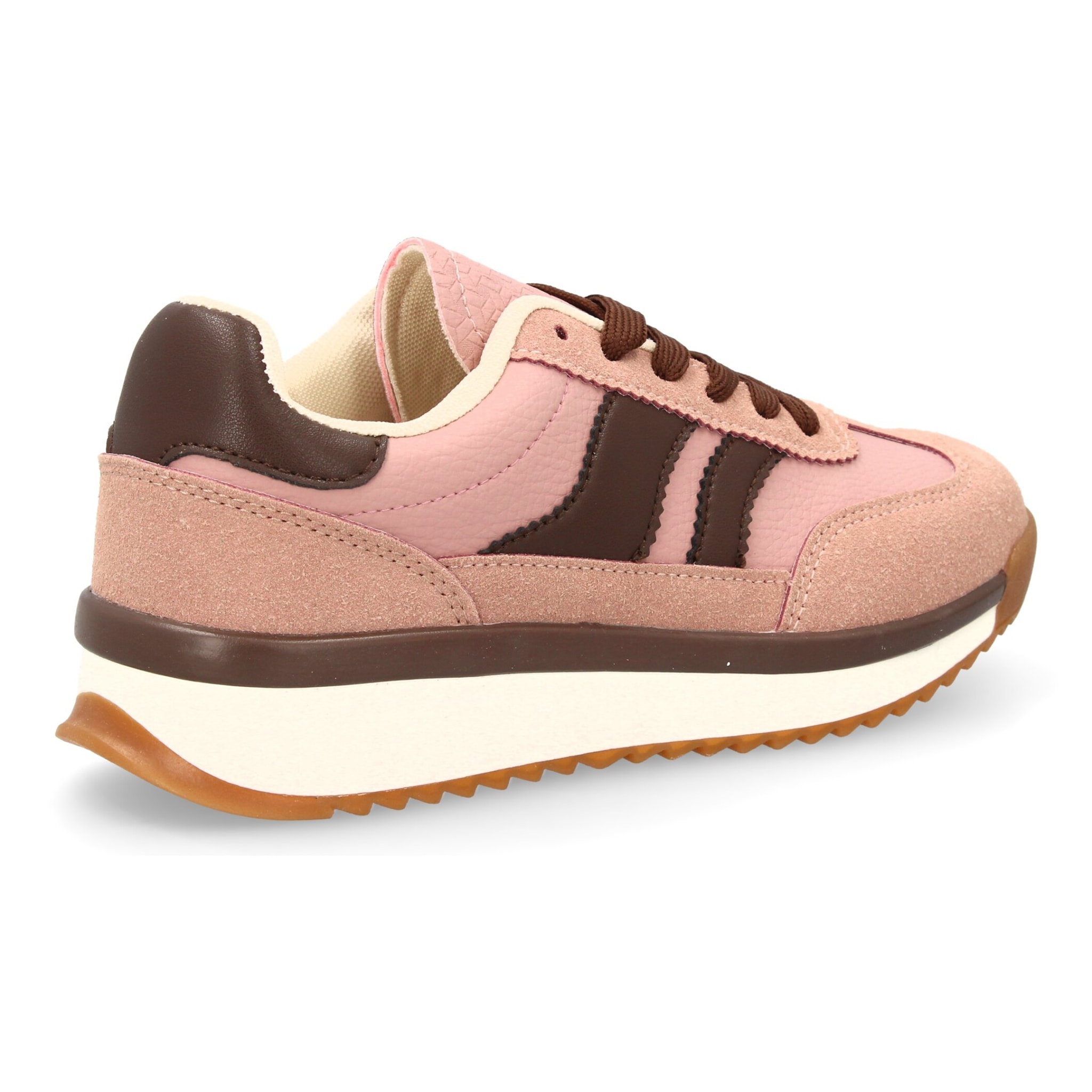 Zapatilla para mujer con suela dentada