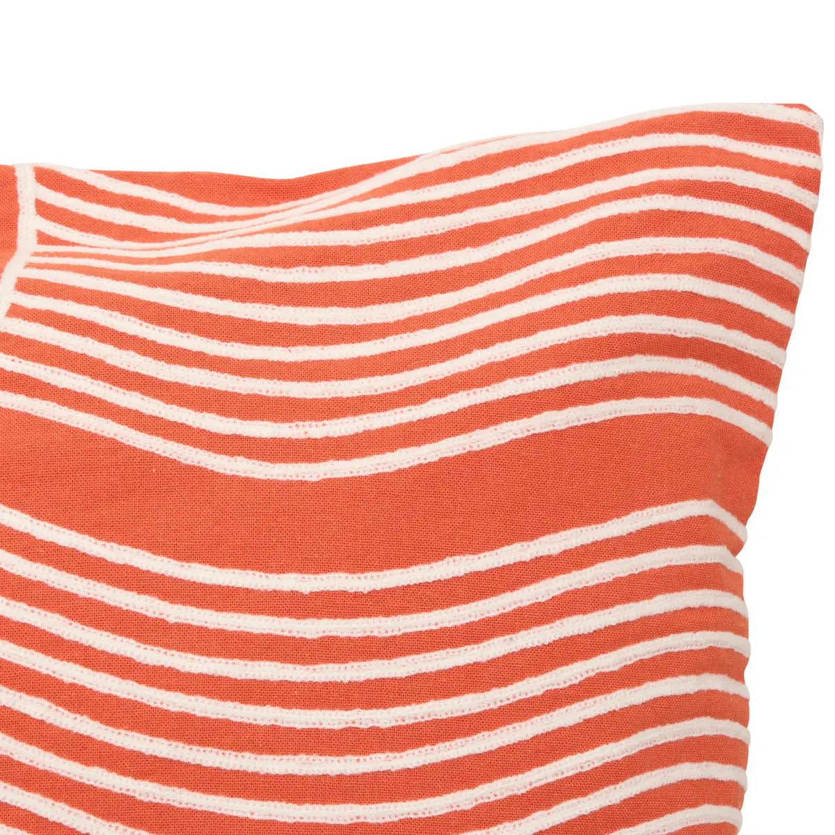 Coussin Nippon Line rectangulaire 38x58cm orange