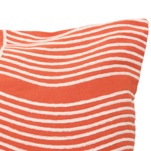 Coussin Nippon Line rectangulaire 38x58cm orange