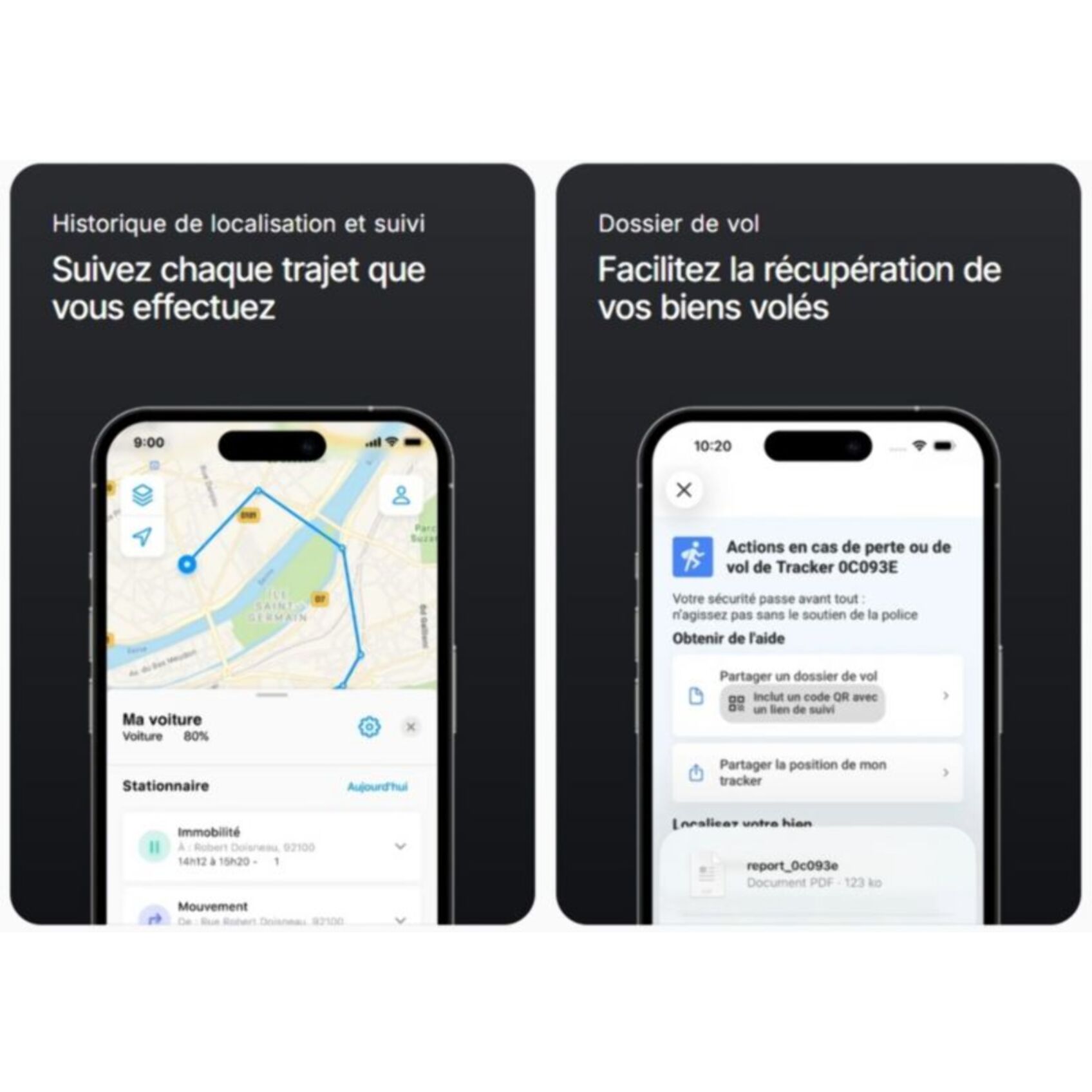 Tracker GPS INVOXIA Classic 2nd Edition 1 an inclus