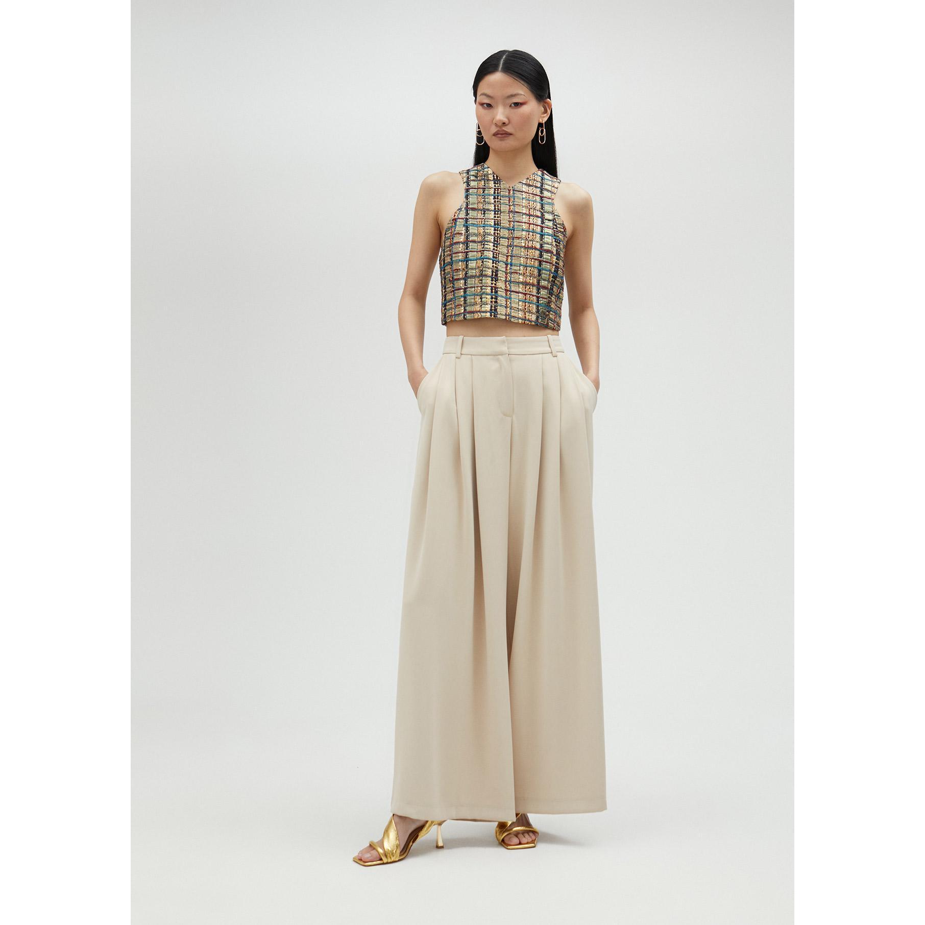 Top scollo all'americana