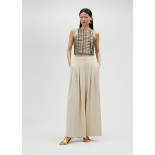 Top scollo all'americana