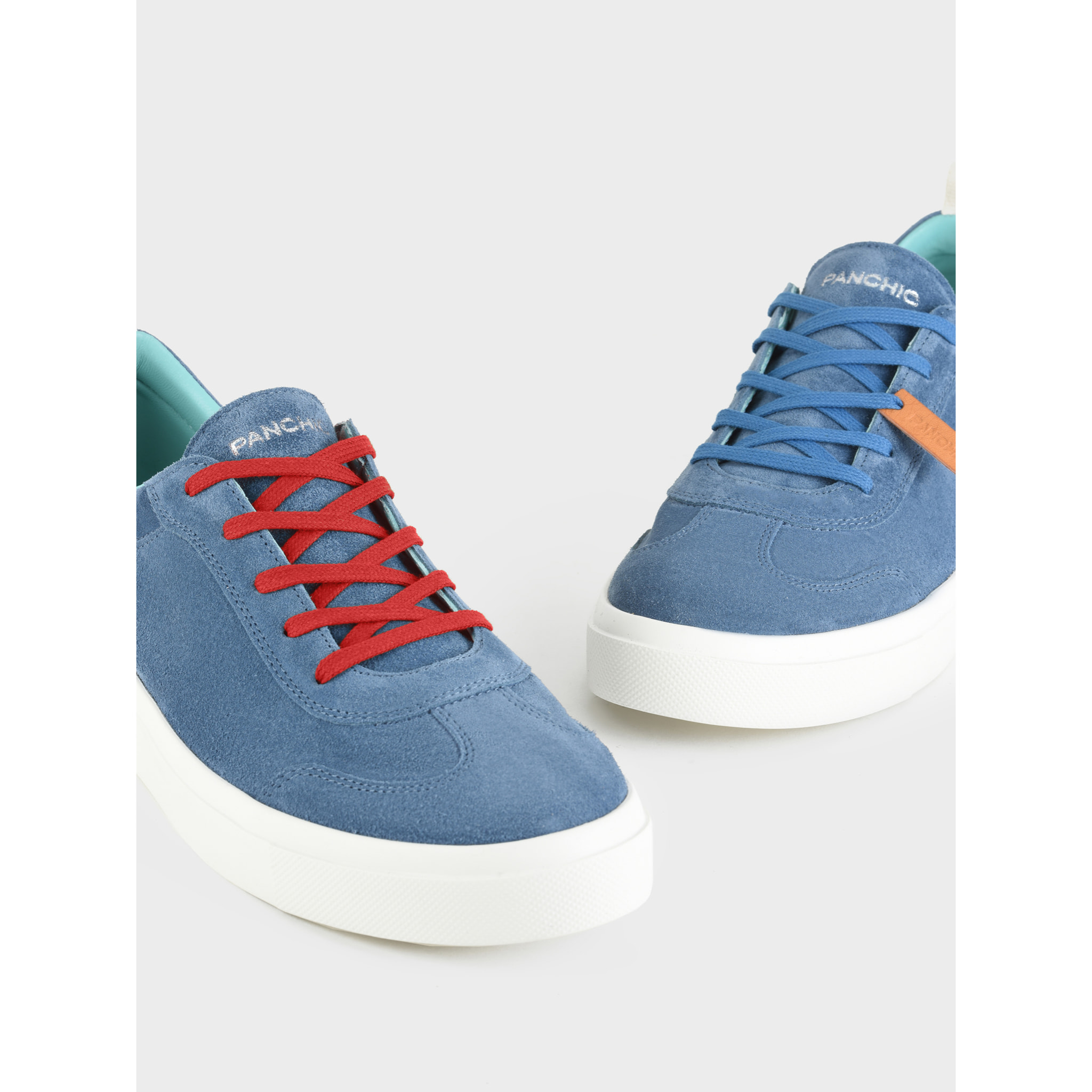 SNEAKER P08 UOMO IN SUEDE BLUE