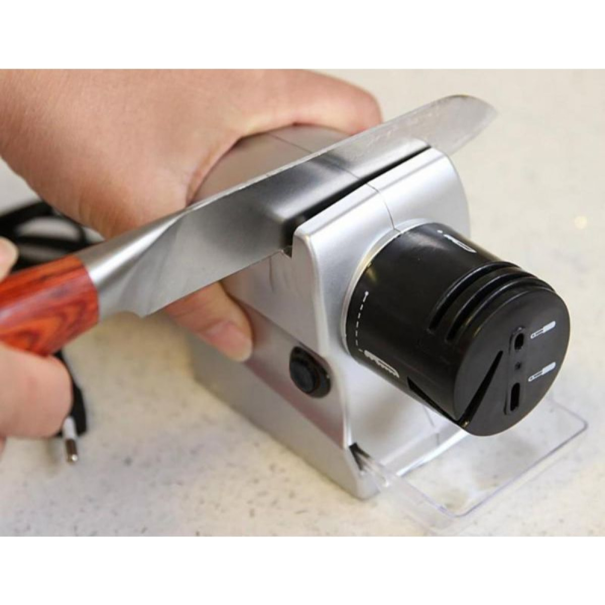Aiguiseur multifonctionnel électrique ou manuel Herzberg HG8100