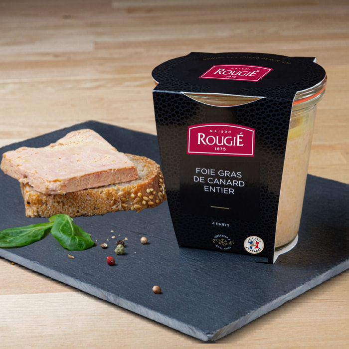 Lot de 2 - Foie Gras de Canard Entier Conserve 180g