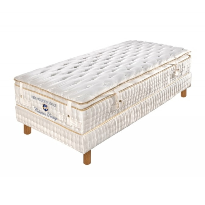 ENSEMBLE Prestige - Matelas 1 Place + 1 Sommier