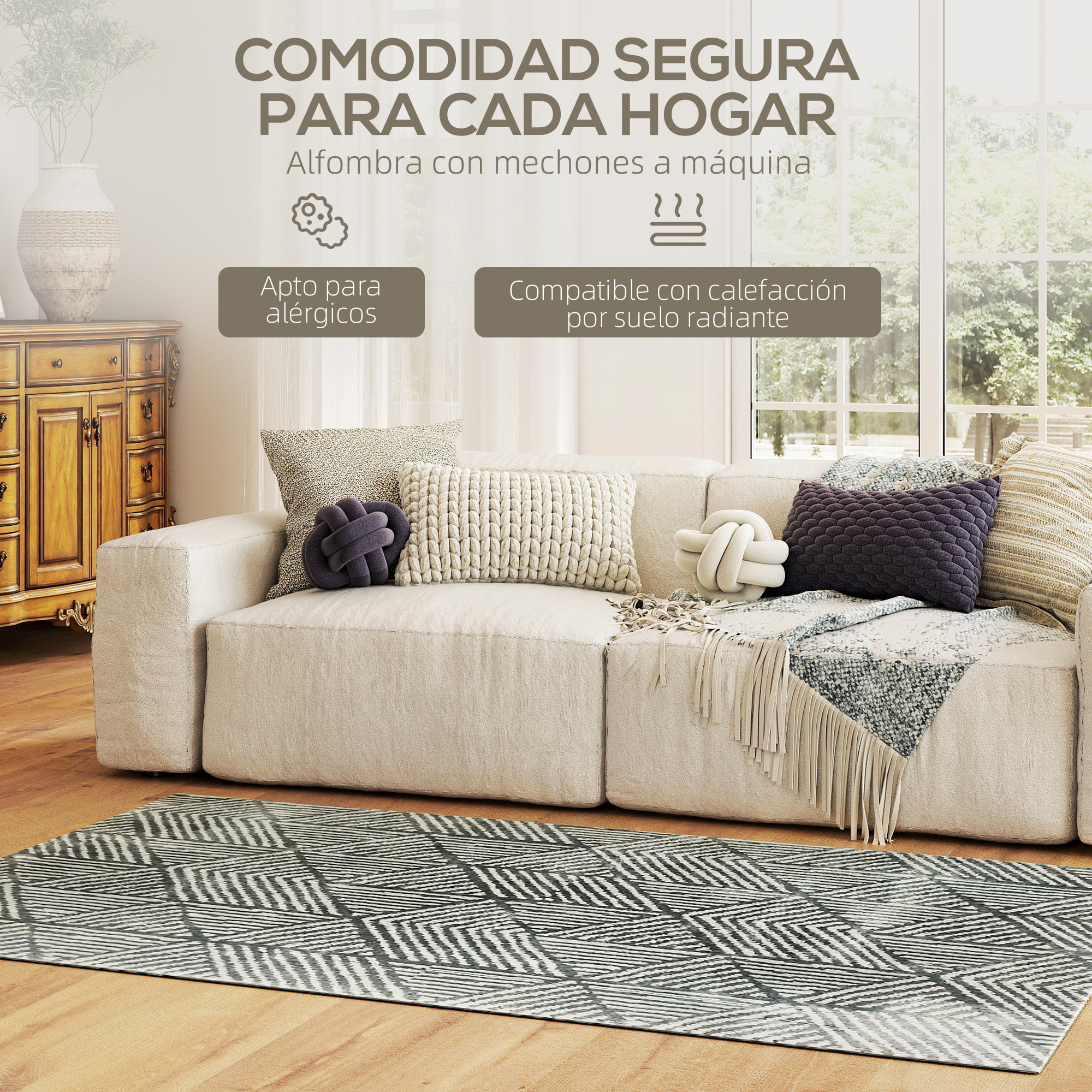 Mesita de Noche Mesilla de Noche con Puerta de Ratán Estante Ajustable y Patas de Madera Estilo Bohemio Mesa Auxiliar para Salón Dormitorio 40x35x58 cm Verde Claro