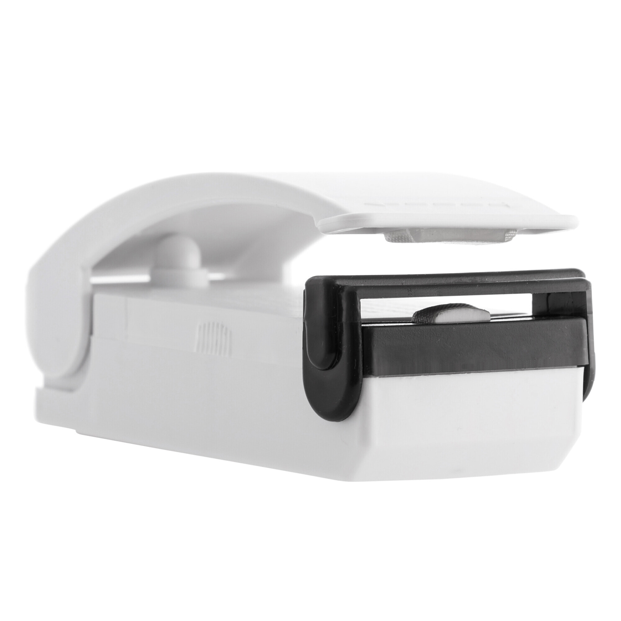 Sigillatore per sacchetti con magnete - bianco - 10x4x4 cm