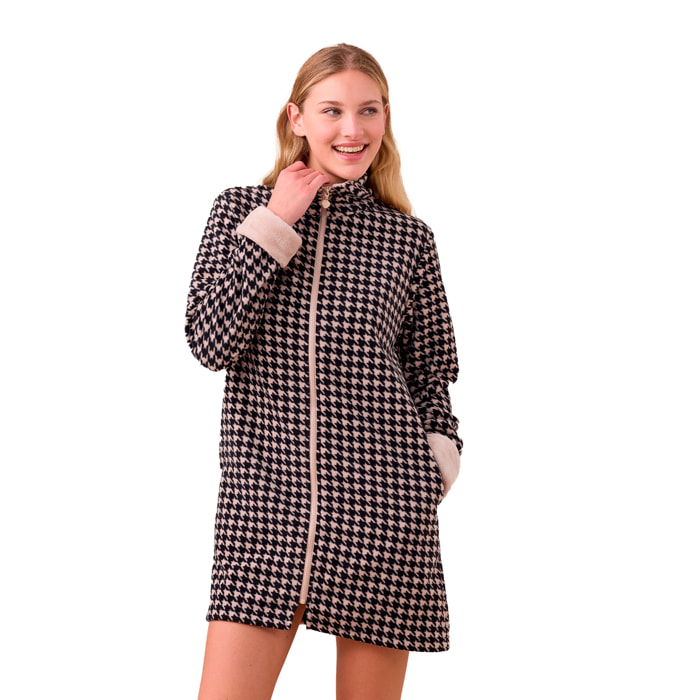 Vestaglia donna micropile articolo poule. Noidinotte