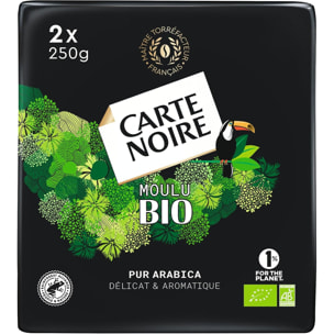 Moulu BIO 2x250g - certifié Rainforest Alliance