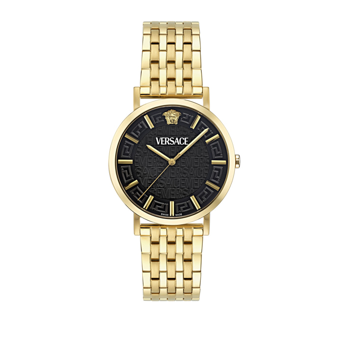 Versace Reloj Analógico De Cuarzo Versace Greca Slim (Wc-8Q)