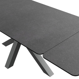 Table à manger extensible 8/10 couverts en céramique - STROMBOLI