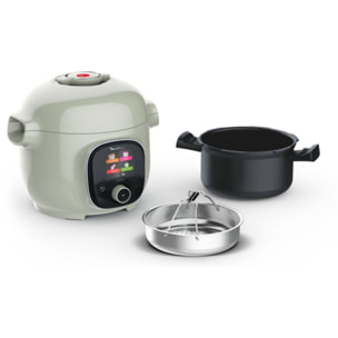 Cookeo MOULINEX CE88E310 vert mini 3 L, 6 modes de cuisson, 150 recettes