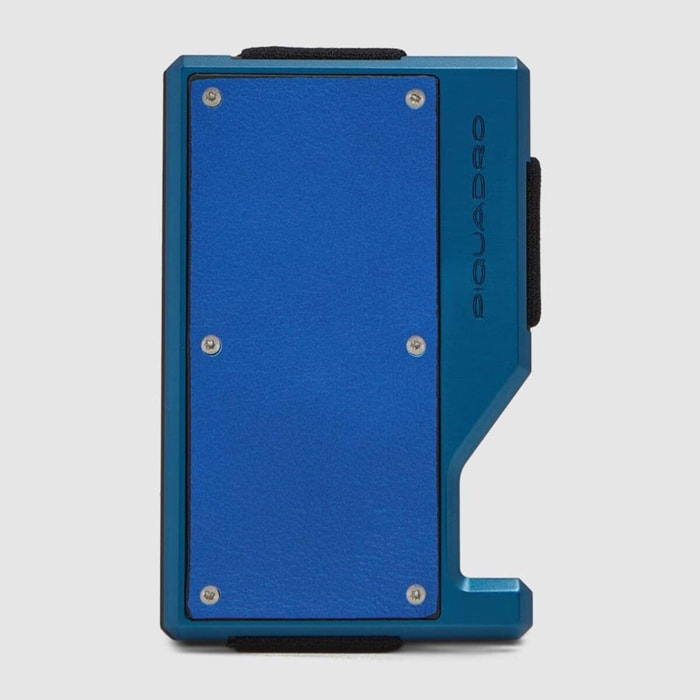 Piquadro Portacarte di credito MagSafe® con fascia elastica