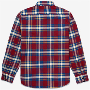 Overshirt Sebago Uomo Donna Rosso STEUBEN