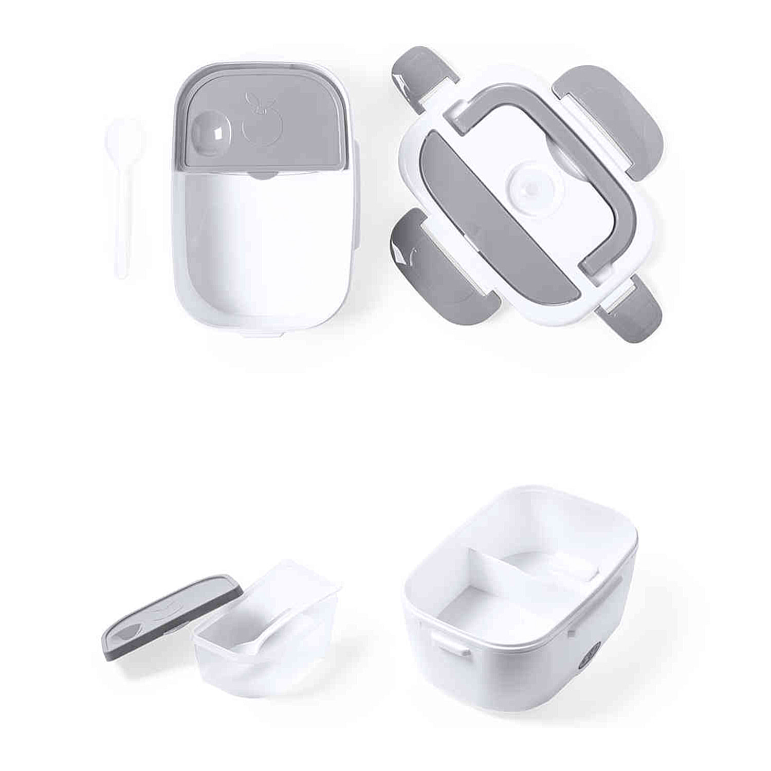 Contenitore per il pranzo elettrico Calpy. 40W, 1 litro di capacità. ABS privo di BPA.