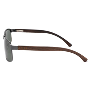 Gafas de Sol Feler 1815-3 Polarizadas de Madera Unisex 62 mm