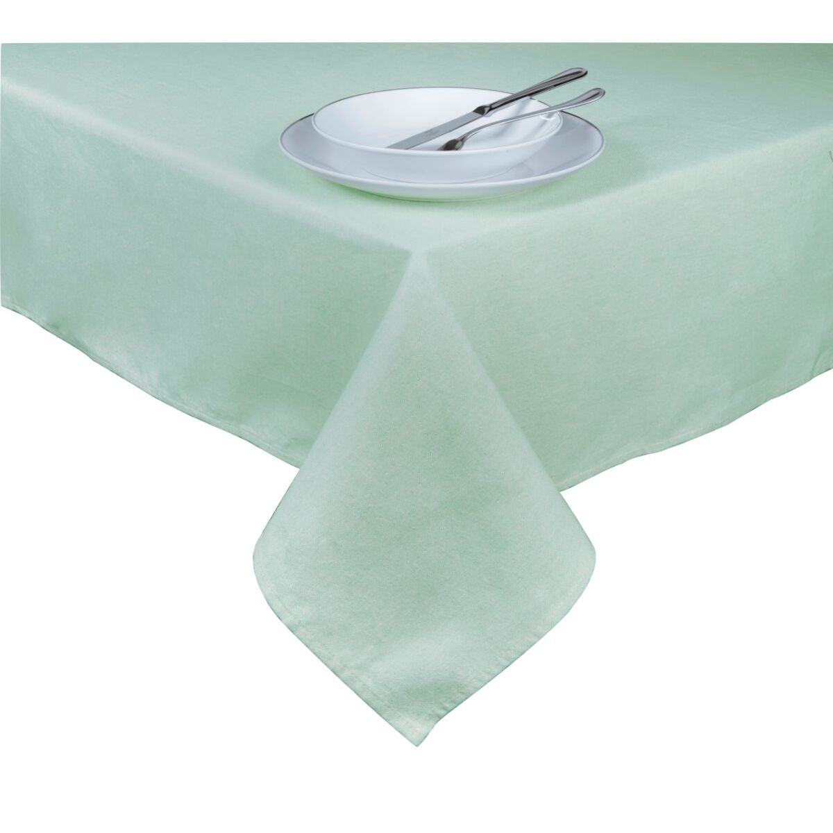Nappe 140×240 Excelsa – Pastel Color, Coton et Polyester Vert