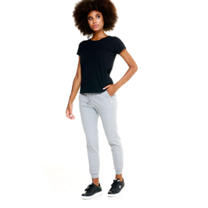 Pantalón de chándal Leone para mujer con puño básico
