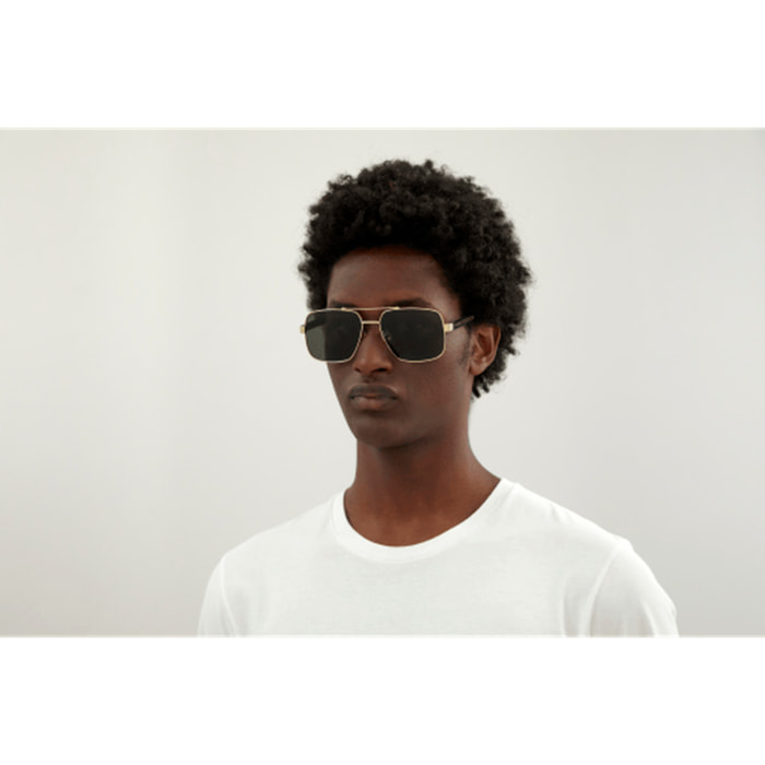 Gafas de Sol Gucci GG0529S-001 de Metal Hombre 60 mm