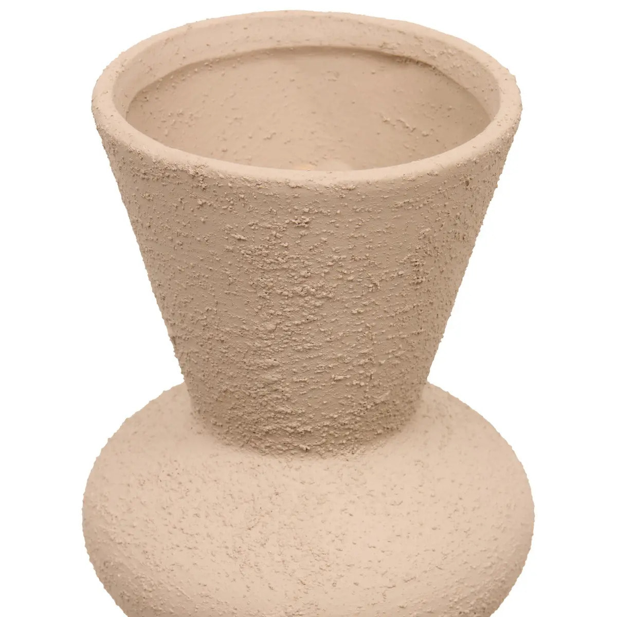 Vase Totem Ezia H34cm marron