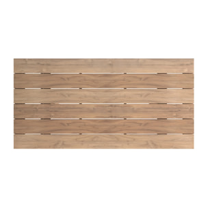 Table et chaises de jardin 8 personnes en teck massif - Soraya