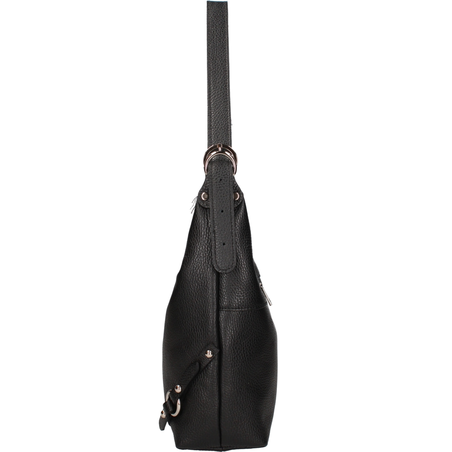 Borsa a spalla da donna In Vera pelle Made in Italy 30x30x9 cm