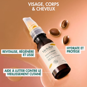 Huiles de Beauté - Huile d'Argan Régénératrice et Nourrissante 100ml                