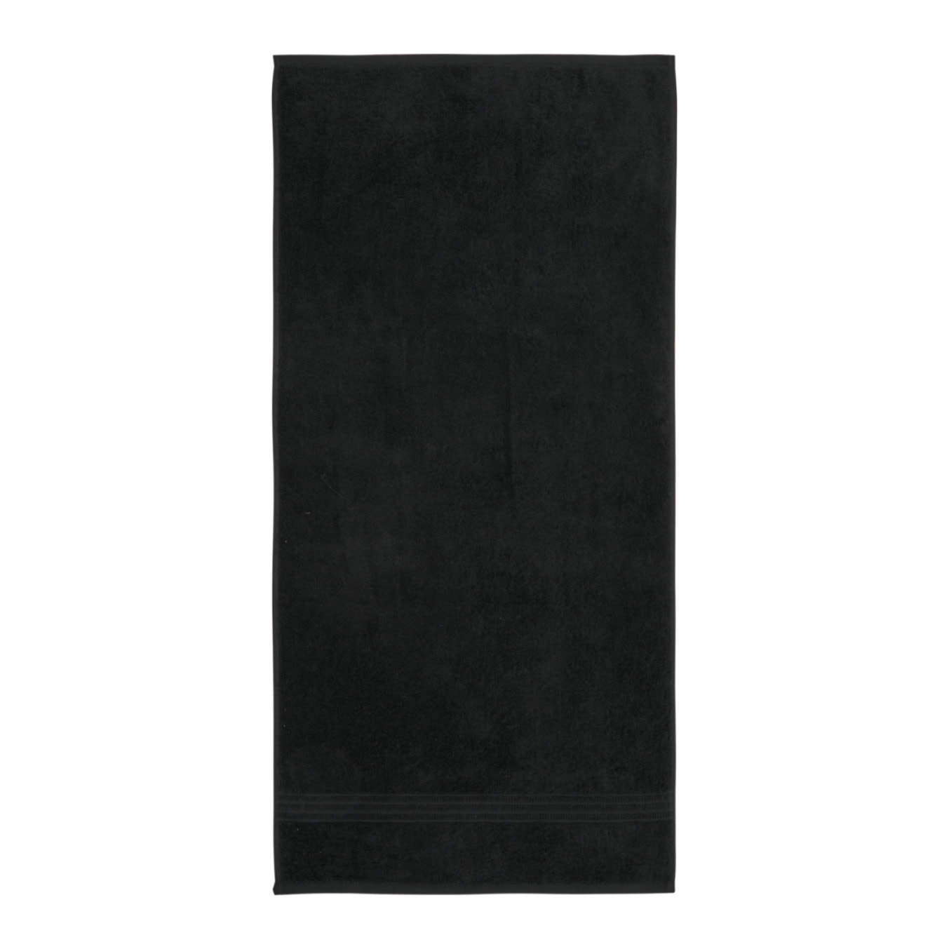 Lot de 4 serviettes éponge coton bio "Charcoal Black"