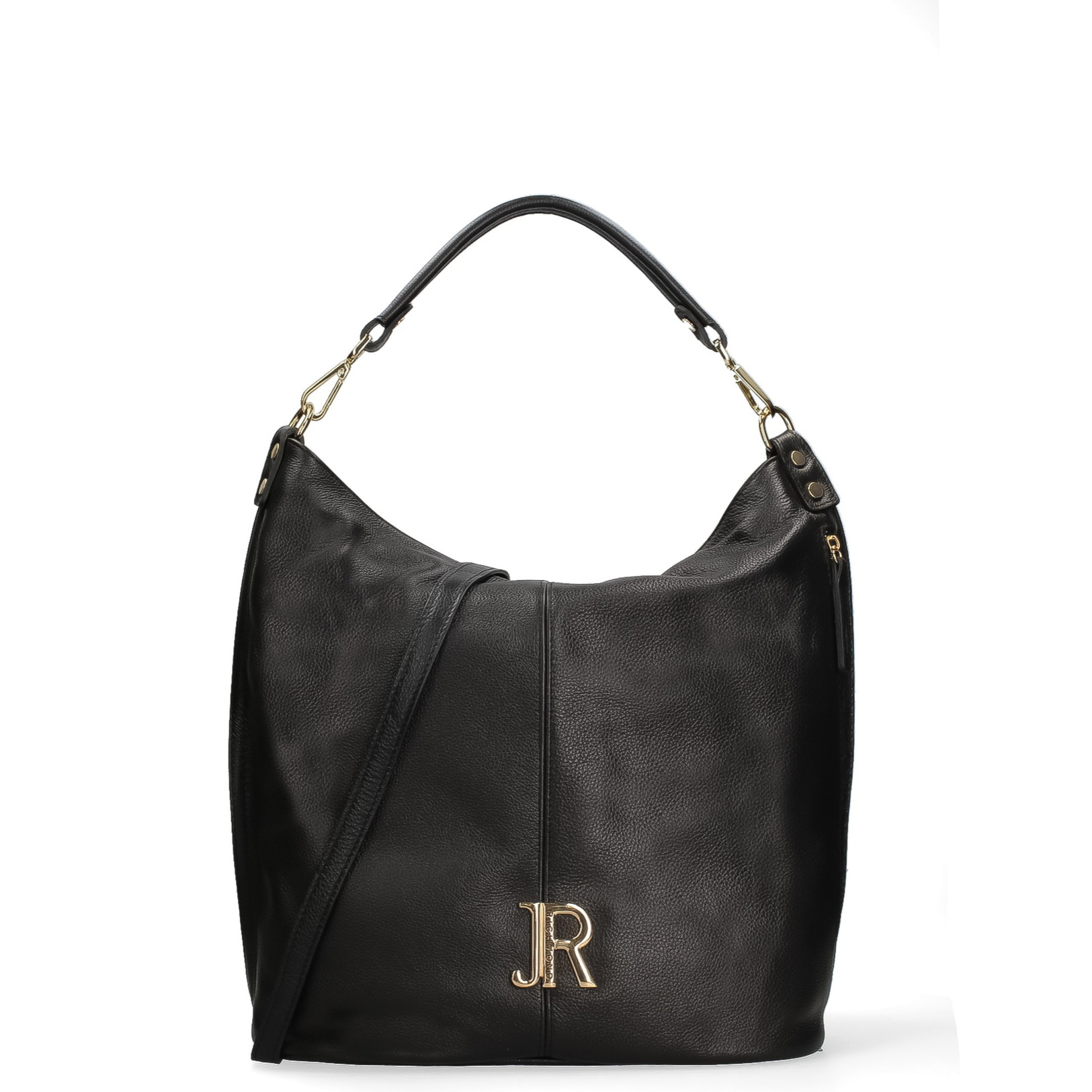 Borsa a spalla da donna Made in Italy - Modello Oriana Plus - 100% pelle - 36.0 x 40.0 x 12.0 cm