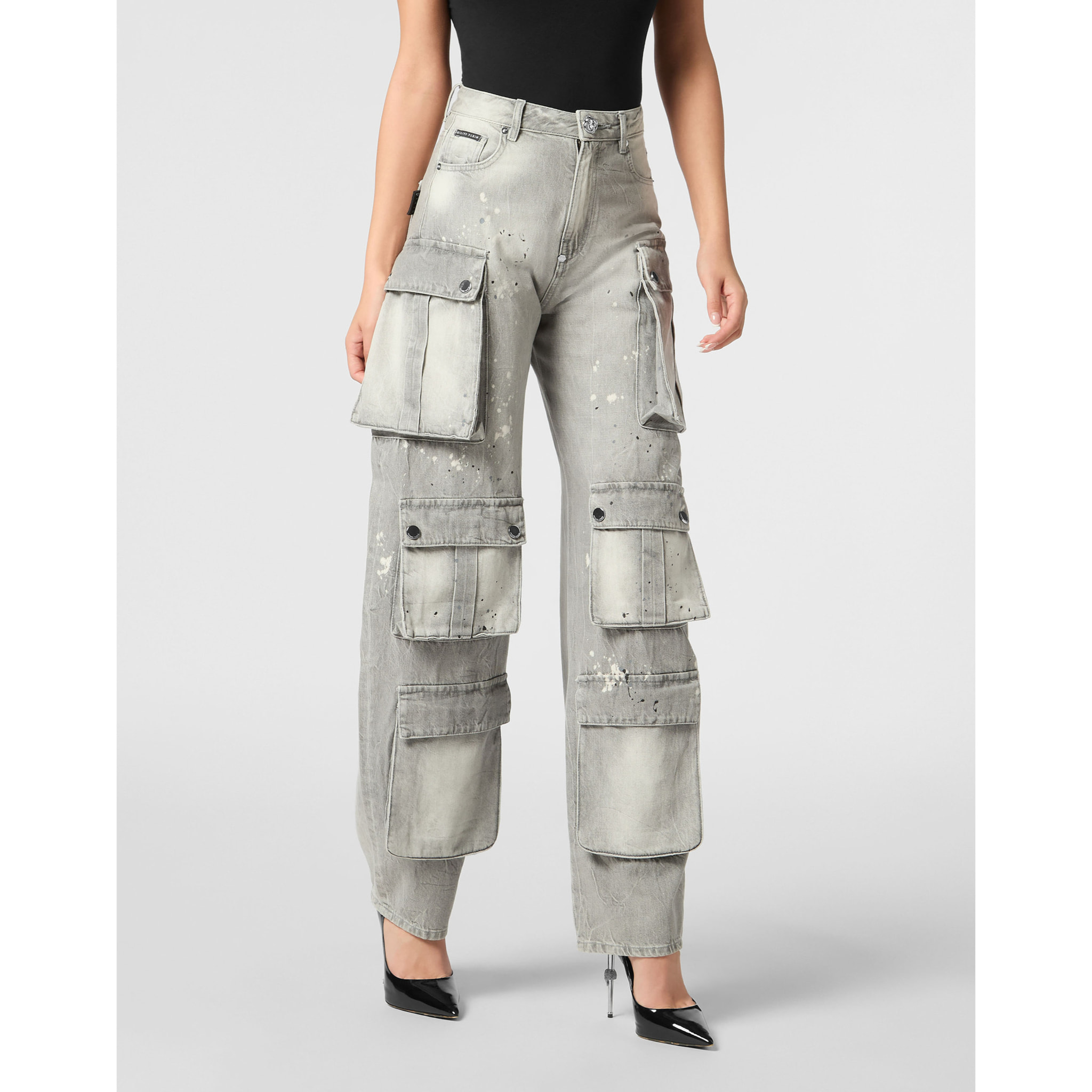 PHILIPP PLEIN Cargo Jeans Regular Fit