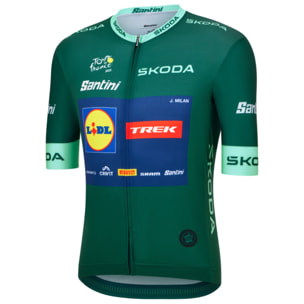 Maillot Vert Tour De France Jonathan Milan - Vert - Homme
