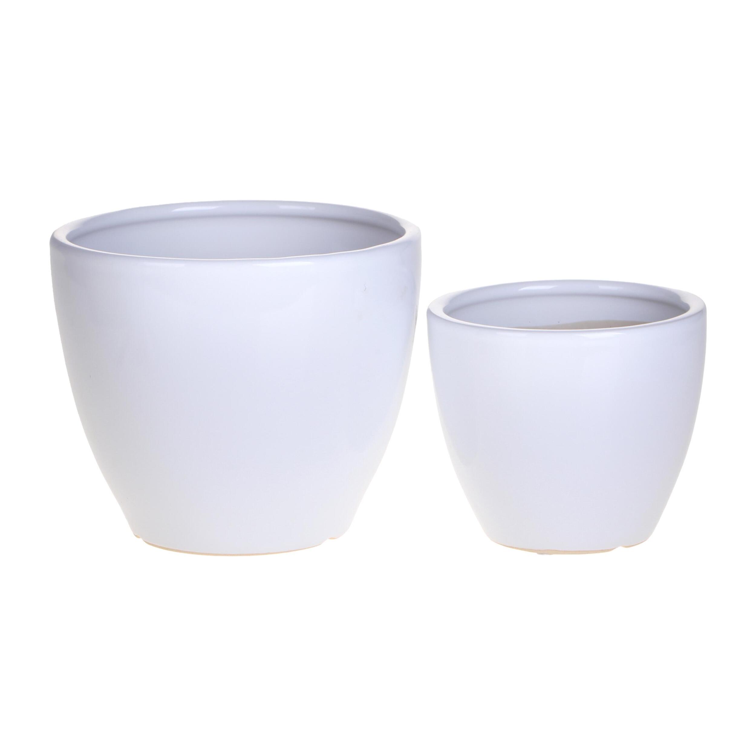 Set 2 cachepot - 30,5xH26x30,5cm - Pezzi 1 - Bianchi Dino SpA