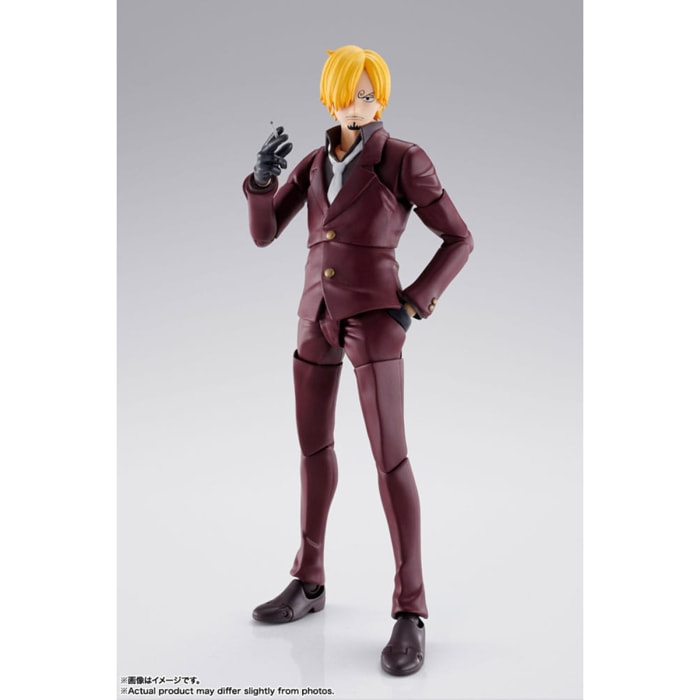 One Piece S.h. Figuarts Action Figura Sanji (the Raid On Onigashima) 15 Cm Bandai Tamashii Nations