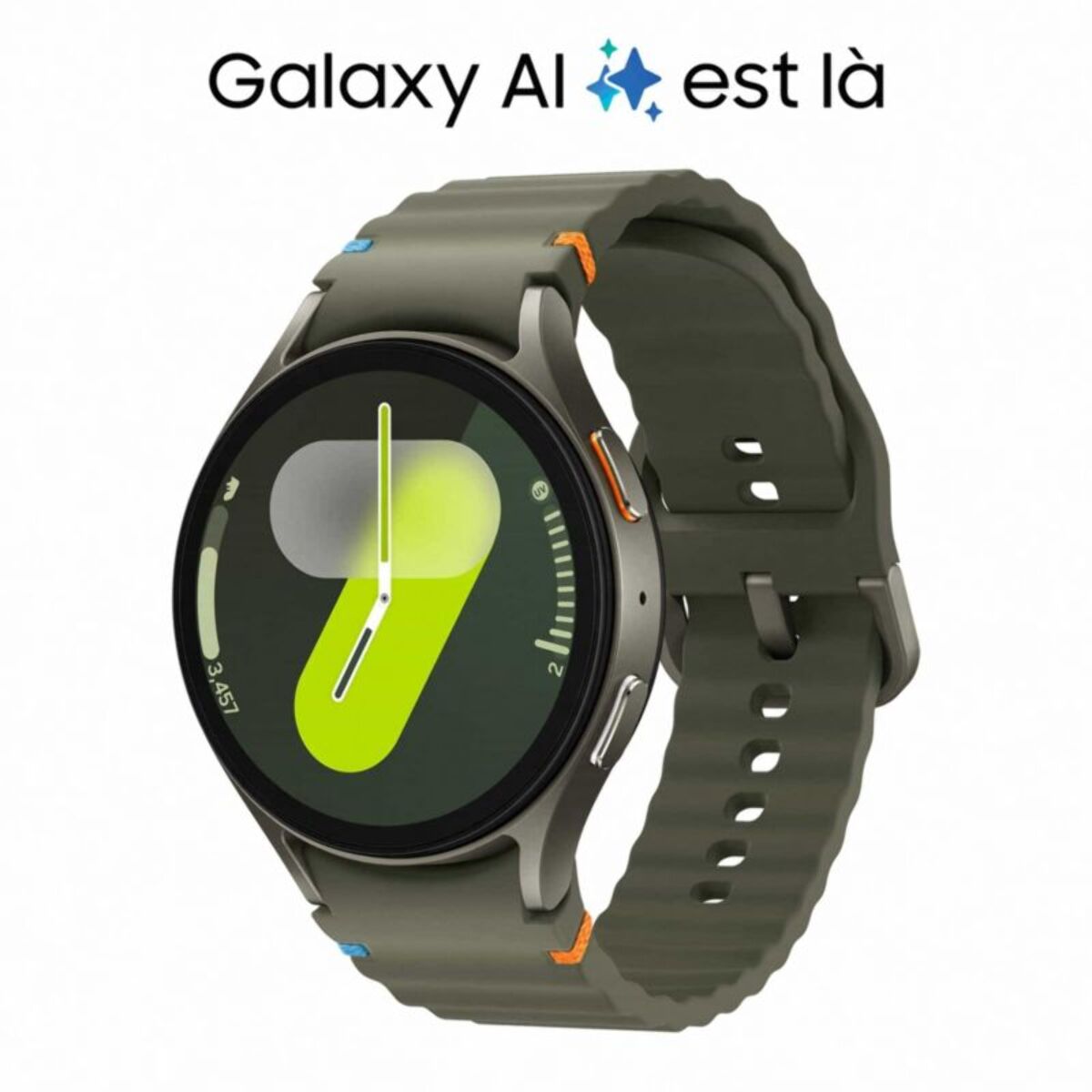 Montre connectée SAMSUNG Galaxy Watch7 Vert 44mm 4G