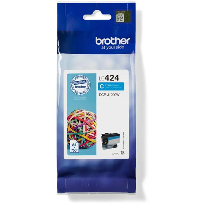 Cartouche d'encre BROTHER Cyan LC424