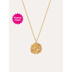 Collana Solstice Sun Placcato Oro