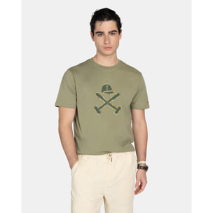 CAMISETA STITCHING LOGO
