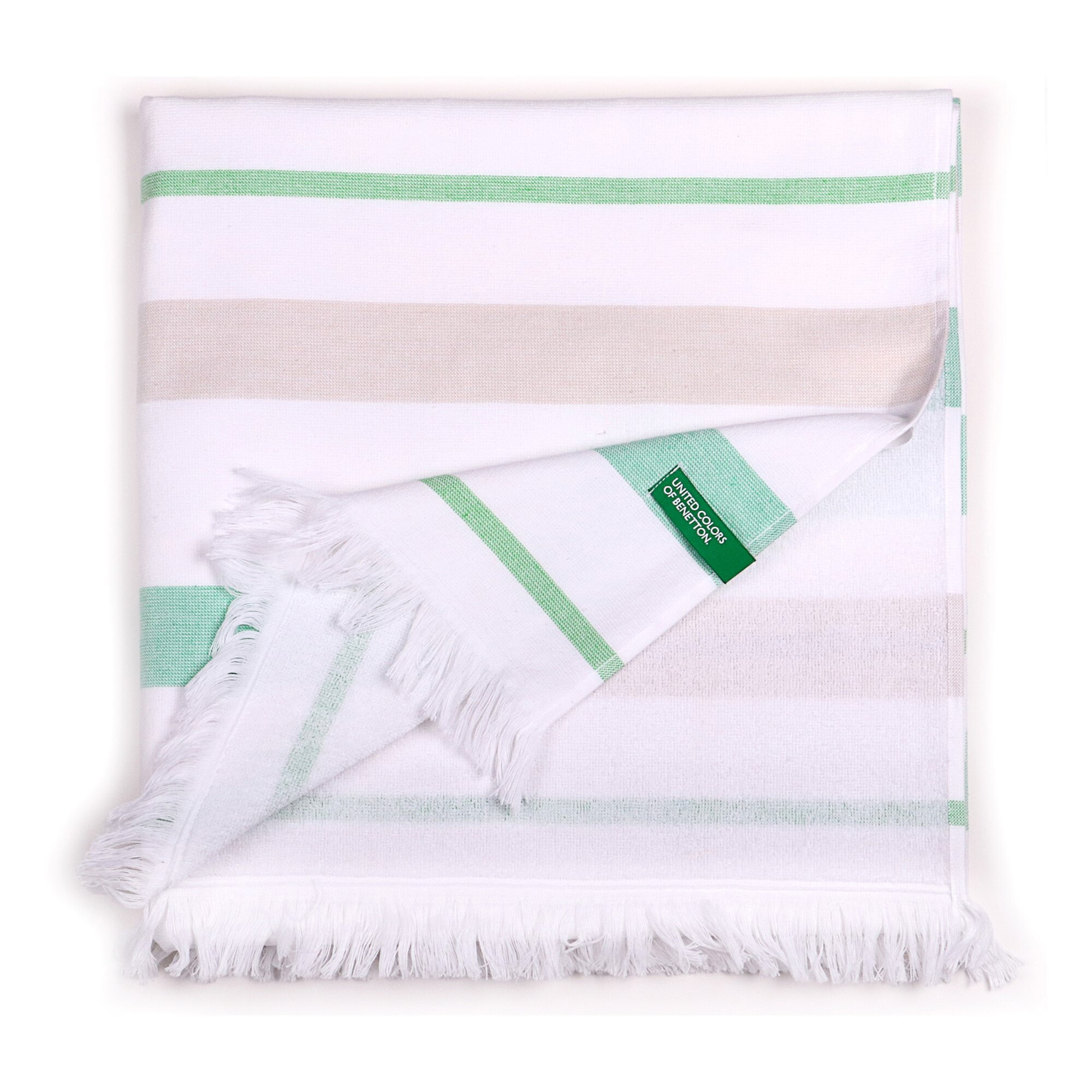 Hamman - Fouta rosa/amarillo/verde  benetton