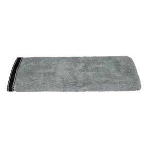 Serviette de toilette "Joia" - coton 550 gr/m² - gris foncé 50x90 cm