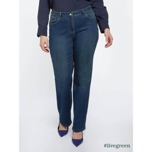 Fiorella Rubino - Jeans regular Smeraldo - Blu