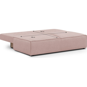 Canapé convertible 3 places en tissu - MILLA NEW