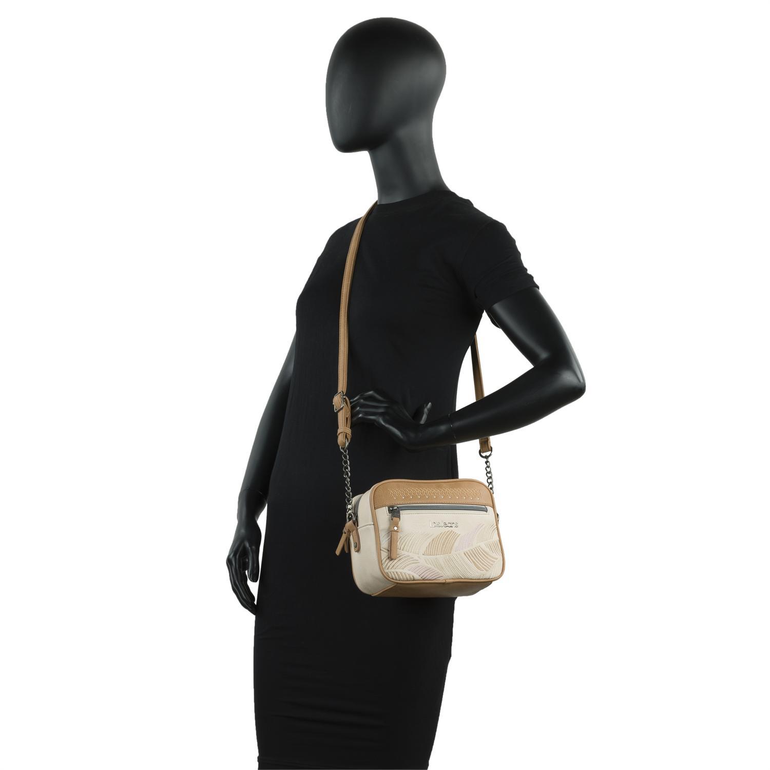 Bolso Bandolera Skpat Galatea Beige