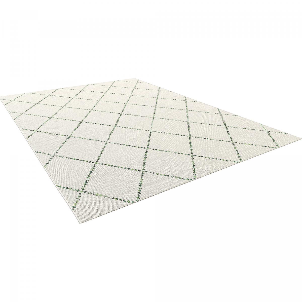 Tapis extérieur tissé kilim rectangle FOMO