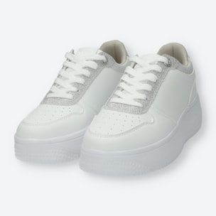 Sneakers Donna Tata Italia Bianco