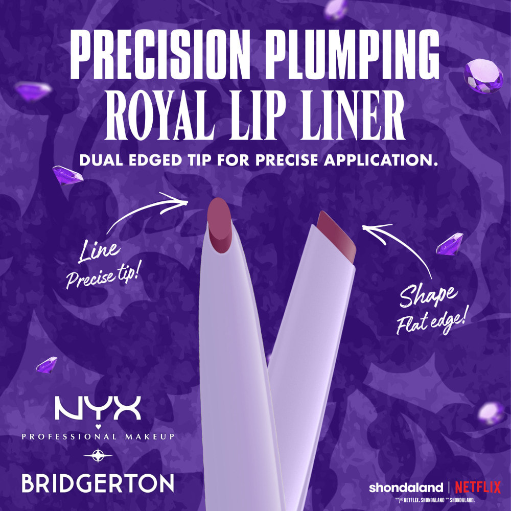 NYX Professional Makeup Collection Limitée Bridgerton Royal Kit Lèvres 02