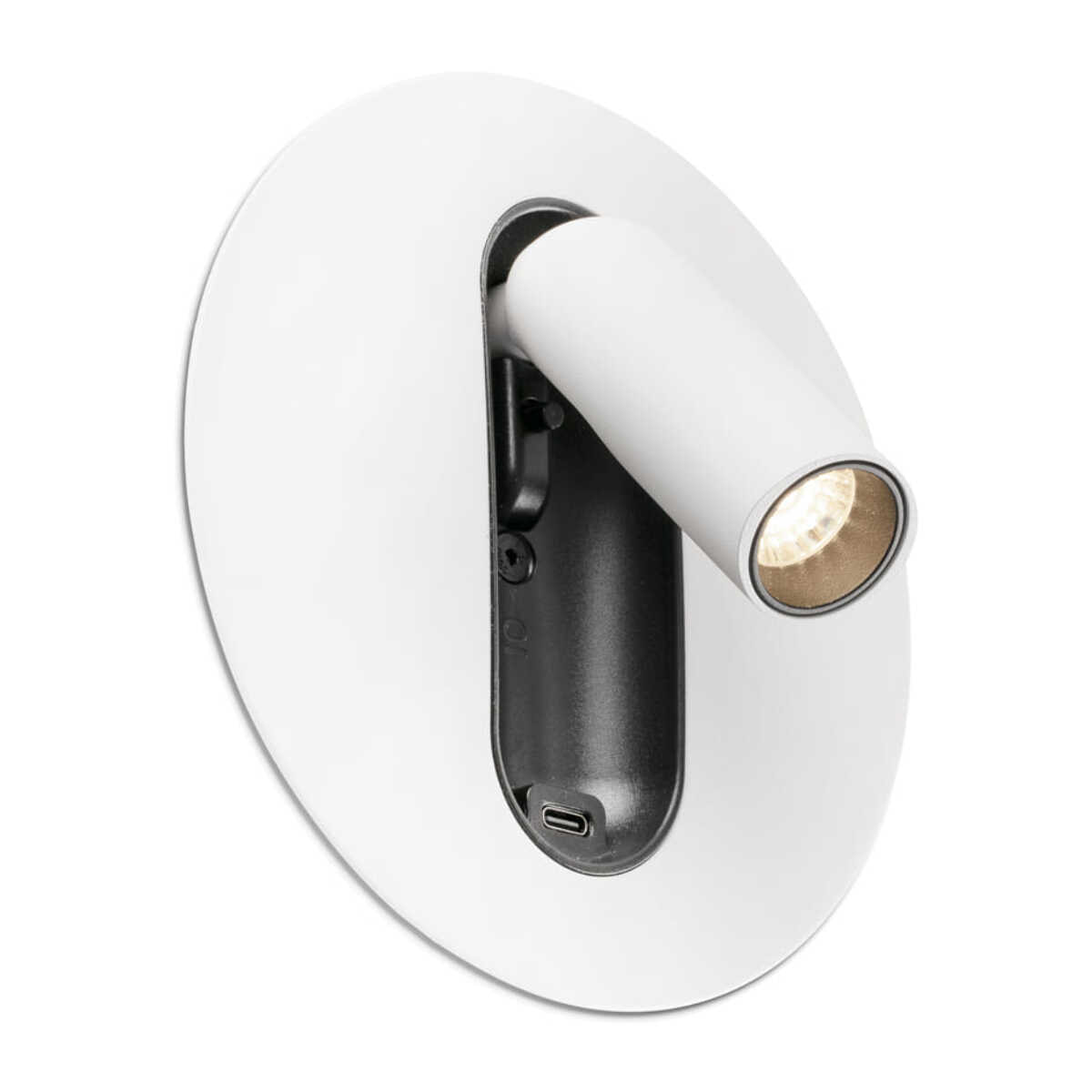 TIMIT USB C Aplique lector blanco