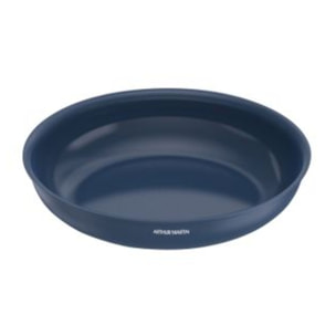 Lot de 3 poêles bleues