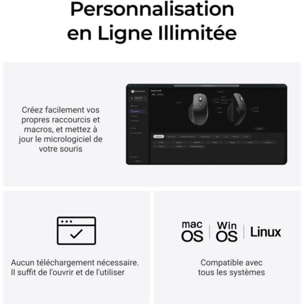 Souris Gamer Sans Fil KEYCHRON M6 8K Ultra Silent Wireless