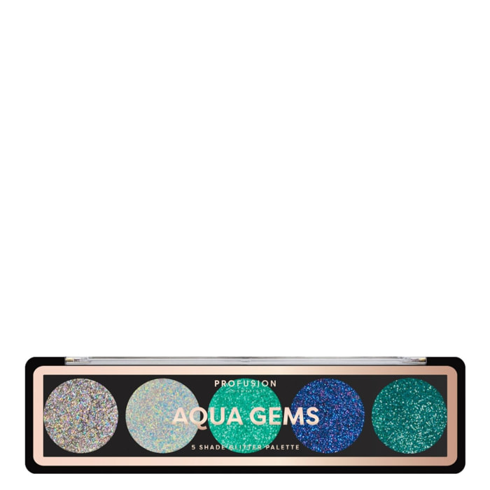 Palette Yeux Glitter - Aqua Gems 42 g